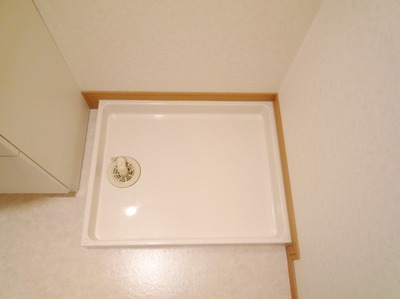 View. Washing machine in the room