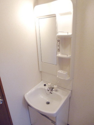 Washroom. Independent wash basin