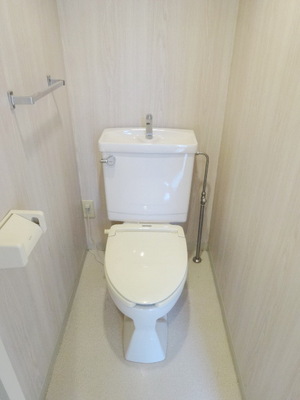Toilet. Heating toilet seat