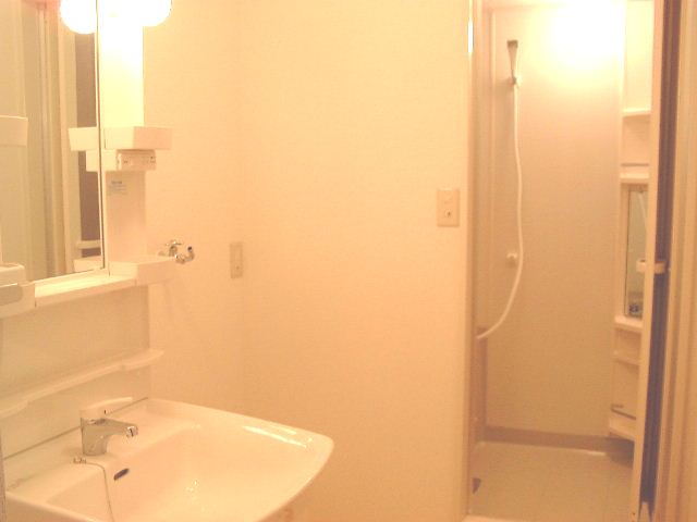 Washroom. Independent wash basin