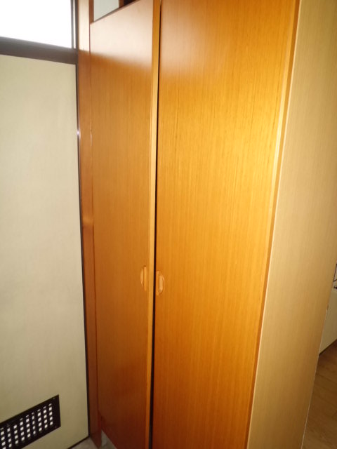 Entrance. Cupboard (when closed)