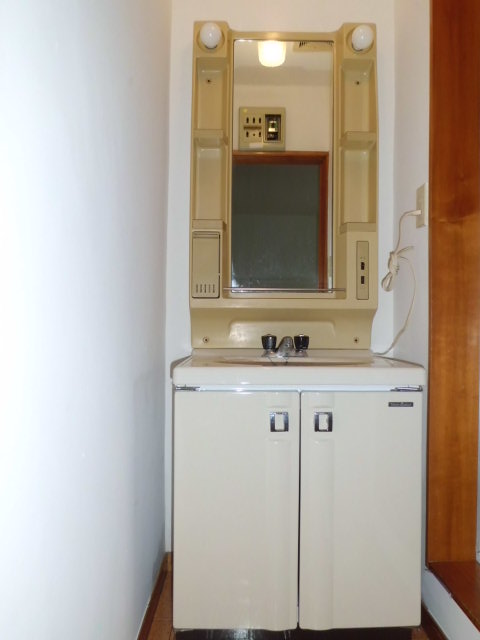 Washroom. Independent wash basin.