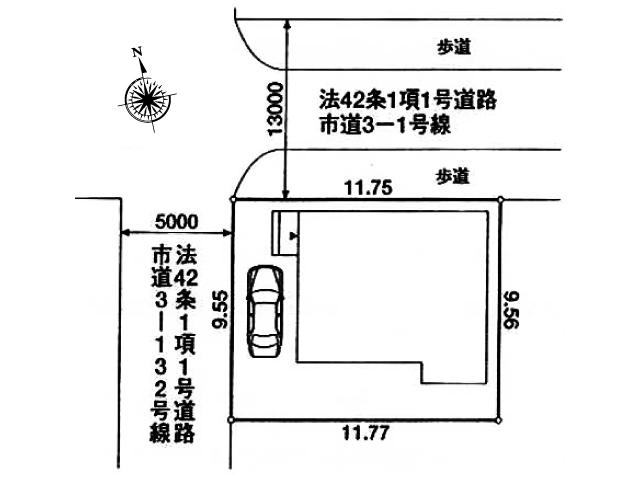 Compartment figure. 32,800,000 yen, 4LDK, Land area 112.41 sq m , Building area 92.32 sq m compartment view