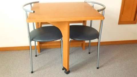 Other Equipment. Furnished with. table, Chair