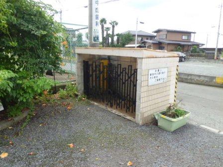 Other common areas. A dedicated on-site waste storage.