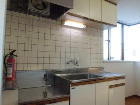 Living and room. Kitchen top. There is also a convenient hanging shelf.