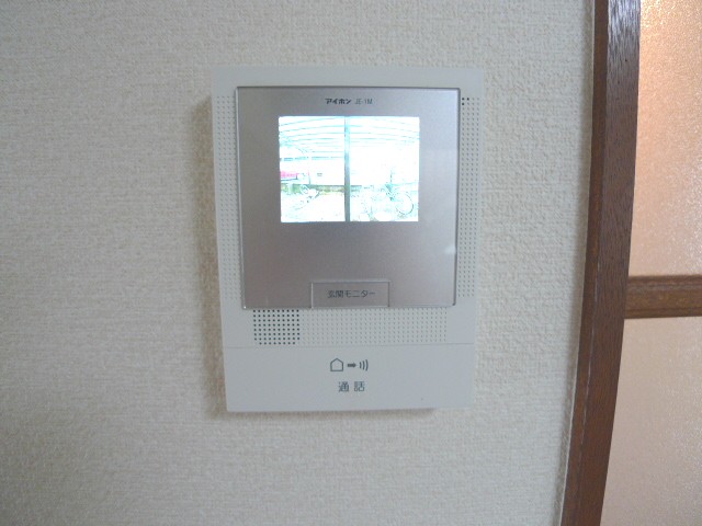 Security. With TV monitor Hong!