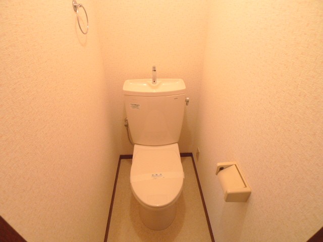 Toilet. Of course, the bath and separate!