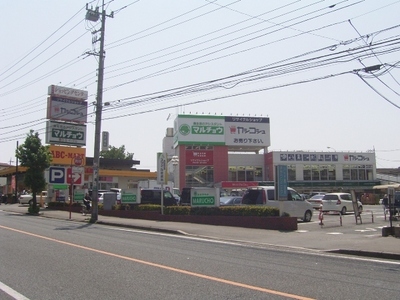 Supermarket. 535m until Maru butterfly Store (Super)