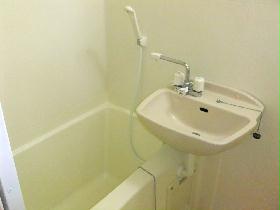 Bath. With bathroom dryer.