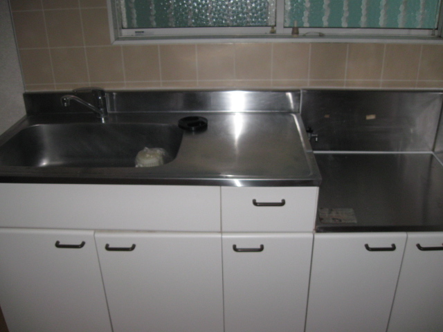 Kitchen. Convenient for ventilation kitchen with a window.