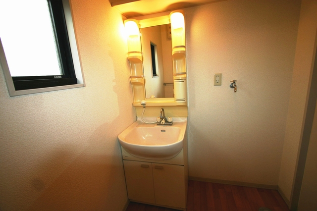 Washroom. There is also a window to the washroom