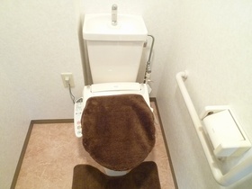 Toilet. Model room room