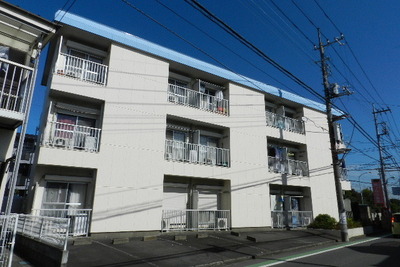 Building appearance. Facing south