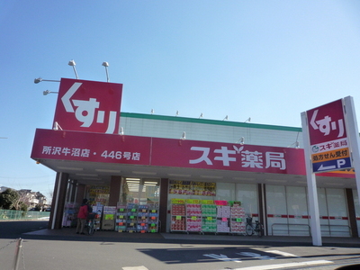 Dorakkusutoa. 470m to cedar (drugstore)