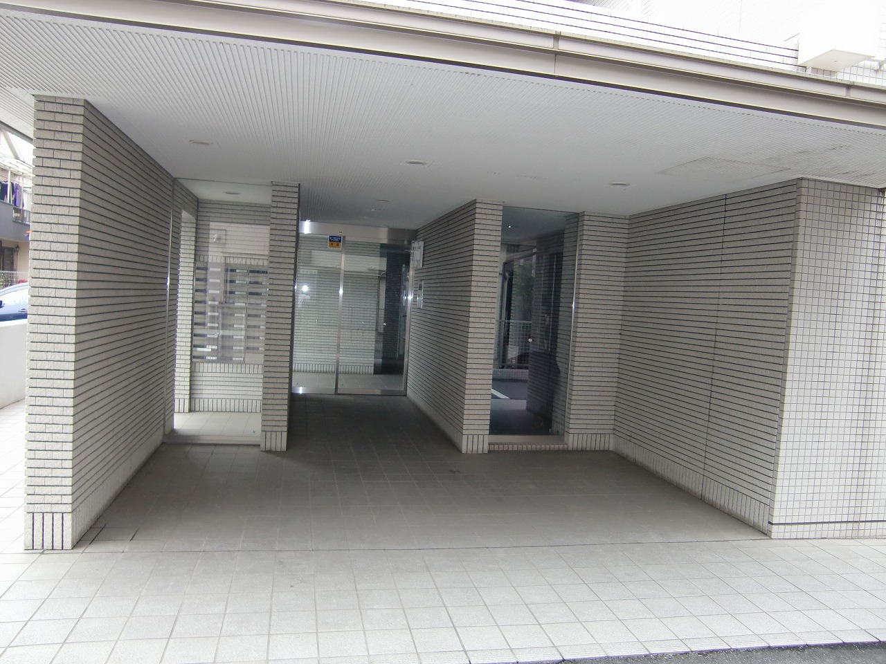Entrance. Bright entrance
