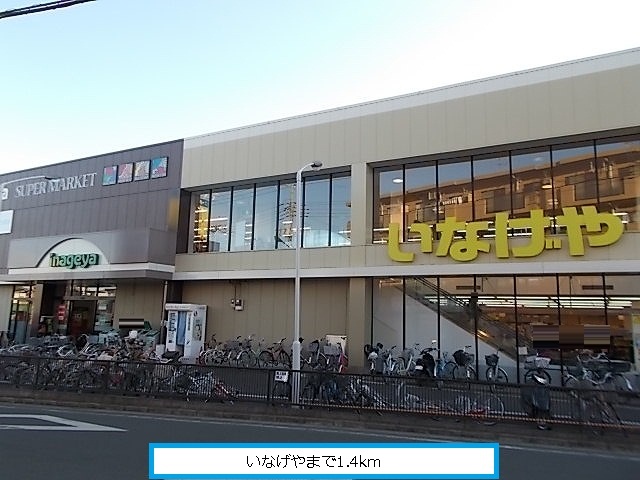 Supermarket. Inageya to (super) 1400m