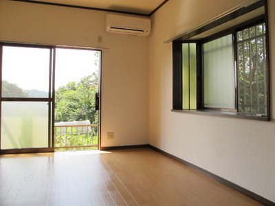 Living and room. Western-style 6 Pledge With bay window
