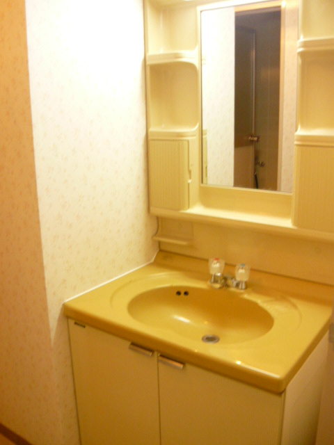 Washroom. Independent wash basin