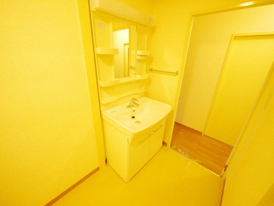 Washroom. Independent wash basin
