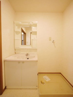 Washroom. Independent wash basin