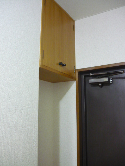 Receipt. There is also housed on top of the cupboard.