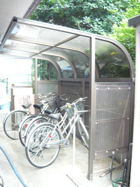 Other common areas. Is a parking lot with a roof.