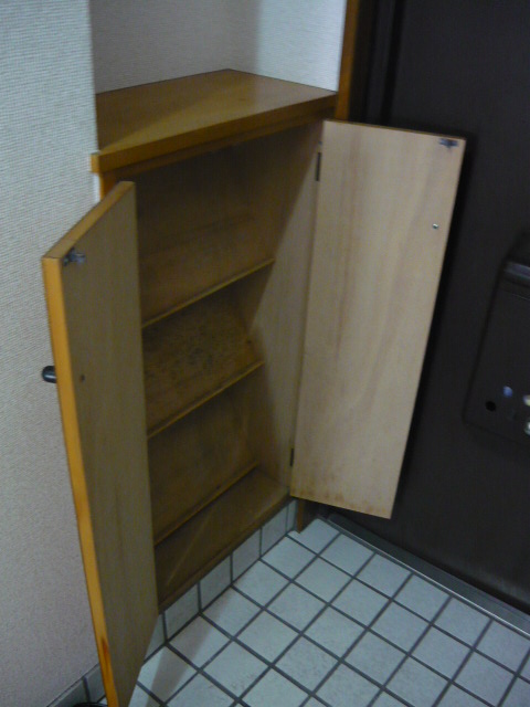 Entrance. It is a shoebox.
