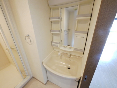 Washroom. Independent wash basin