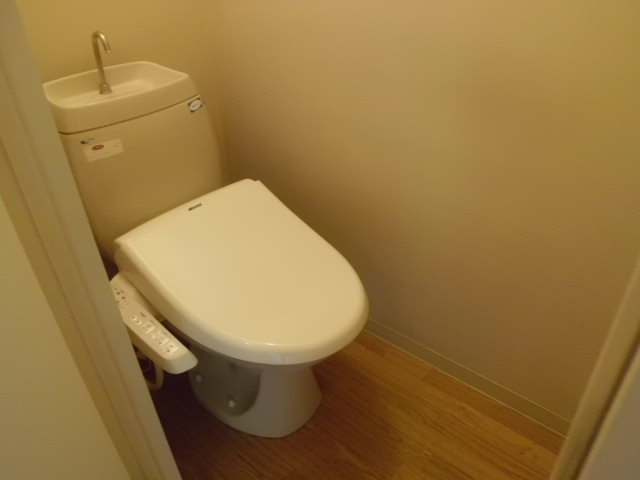 Toilet. Washlet there in the facility.