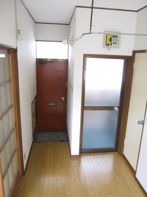 Other room space. There is storage room washing machine in front.