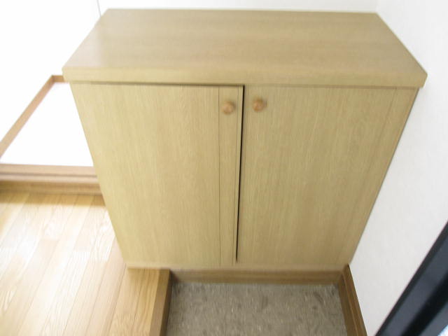 Entrance. Entrance with cupboard.