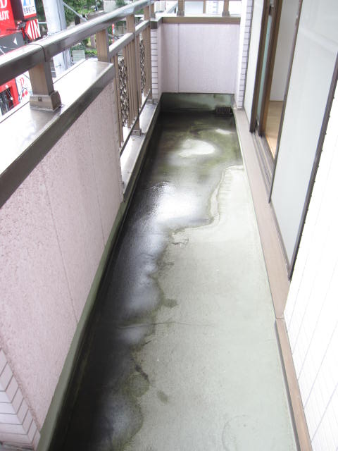 Balcony. Southeast-facing veranda