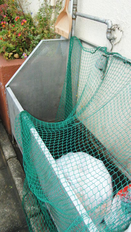 Other common areas. Private garbage yard