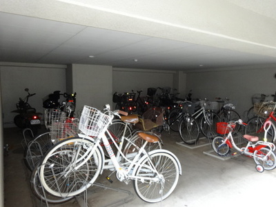 Other common areas. Is a bicycle parking lot