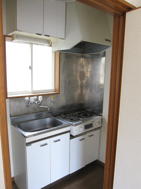 Kitchen. Gas stove installation Allowed. With so window is bright.