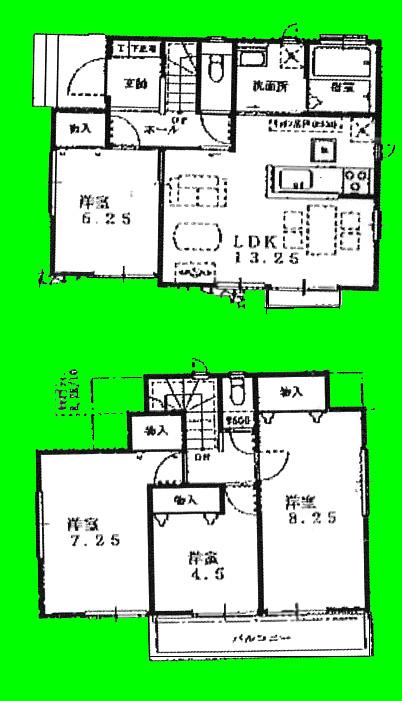 Floor plan. (2), Price 35,800,000 yen, 4LDK, Land area 90.47 sq m , Building area 90.2 sq m