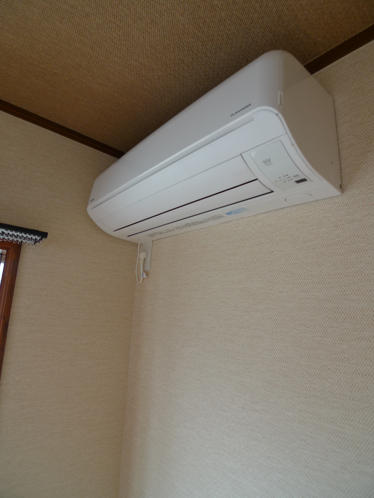 Living and room. Air conditioning