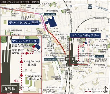 local ・ Mansion gallery guide map