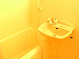 Bath. With bathroom dryer.