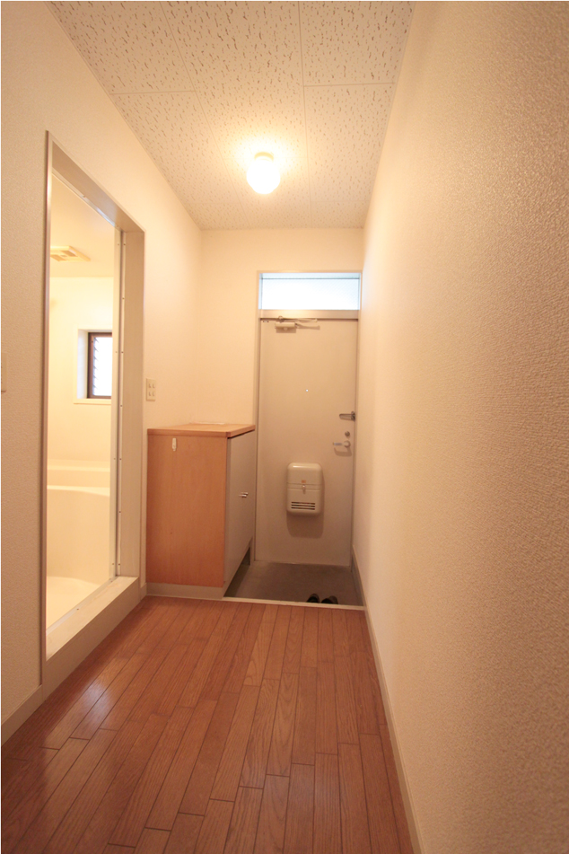 Other room space. Also it puts cabinet since the corridor part is there is room in width!