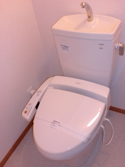 Toilet. With Washlet