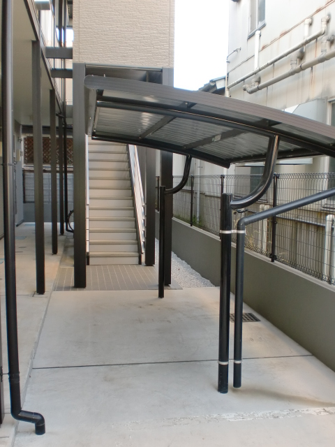 Other common areas. Covered parking lot