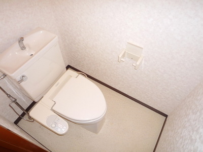Toilet. Warm water washing toilet seat