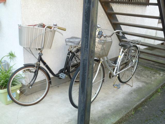 Other common areas. Bicycle parking space