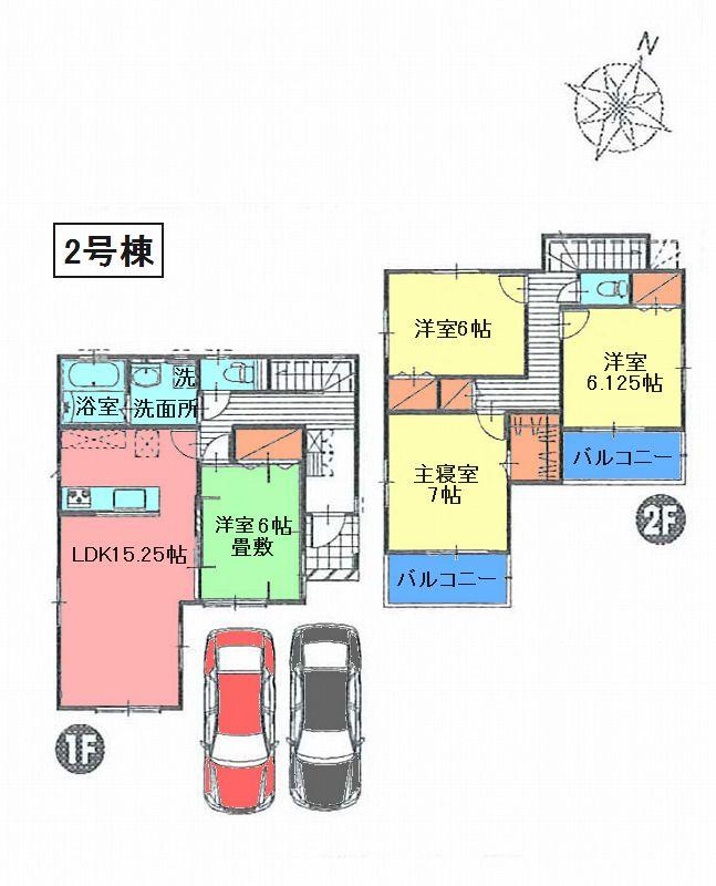 Floor plan. 19,400,000 yen, 4LDK, Land area 165.47 sq m , Building area 101.02 sq m