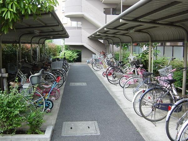 Other common areas. Covered parking lot equipped