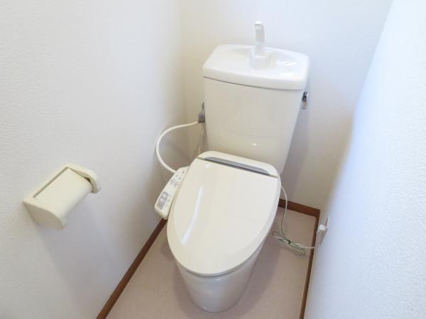 Toilet. There is also a toilet on the second floor. It has been replaced with a new one