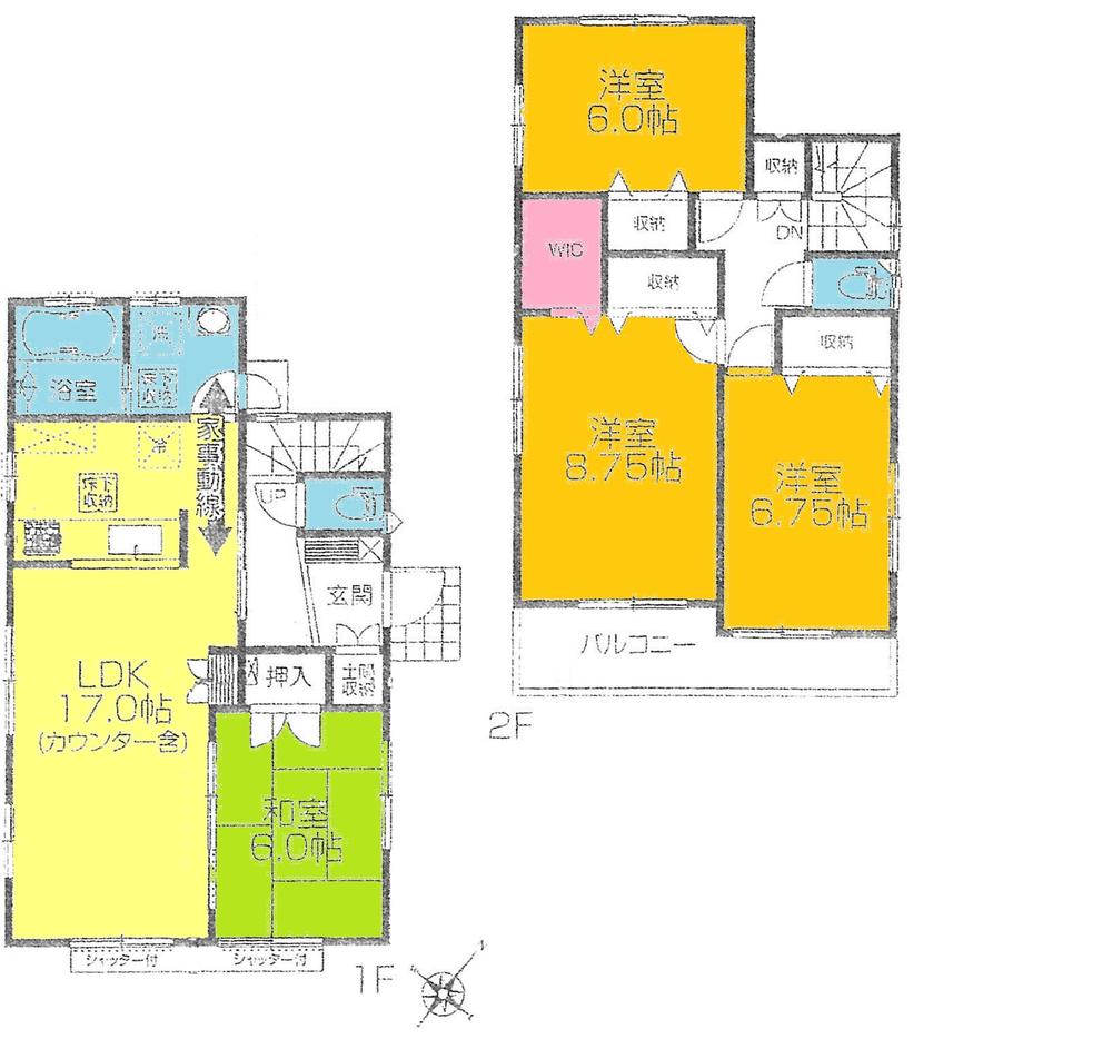 Floor plan. ((10) Building), Price 27,900,000 yen, 4LDK, Land area 172.58 sq m , Building area 105.93 sq m