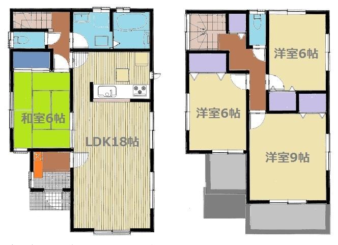 Floor plan. Access view